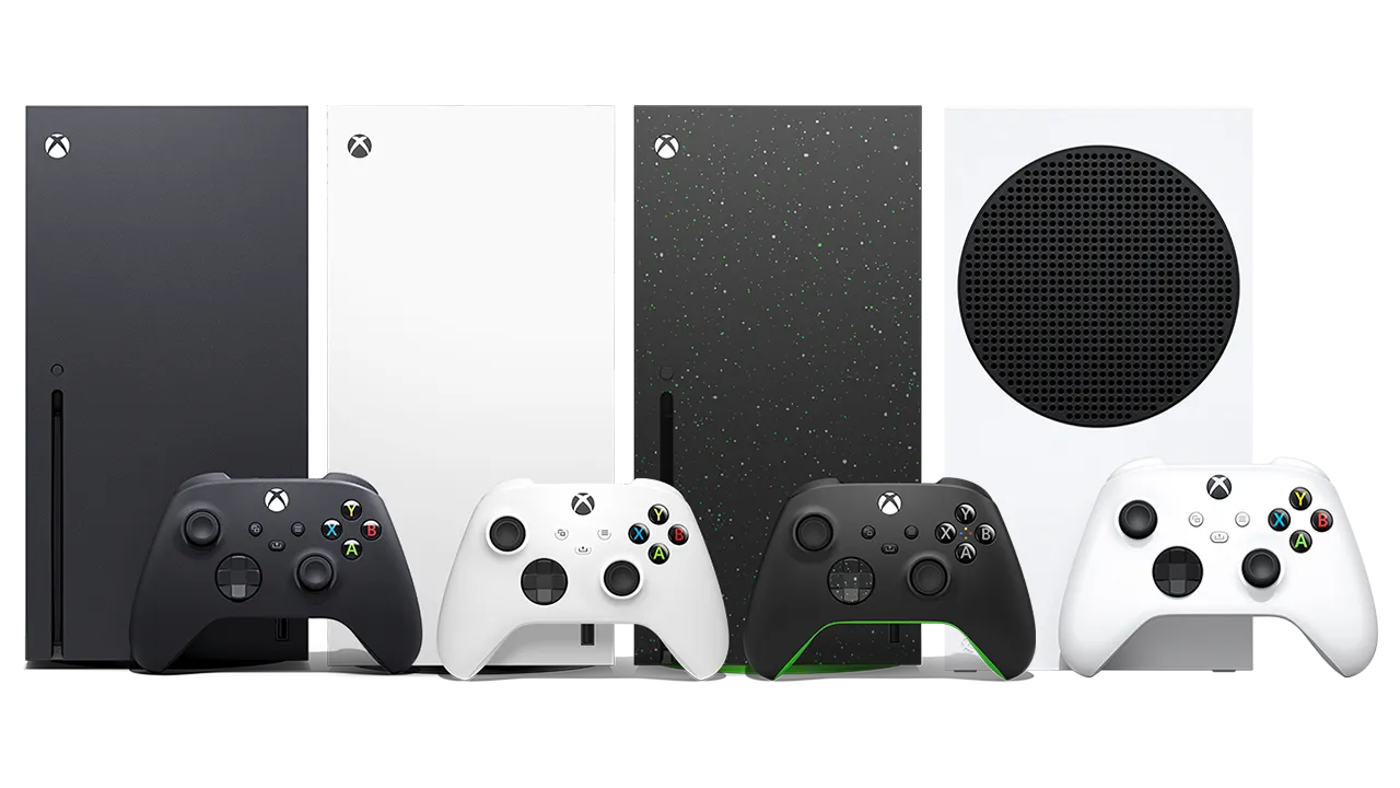 Xbox console and controller